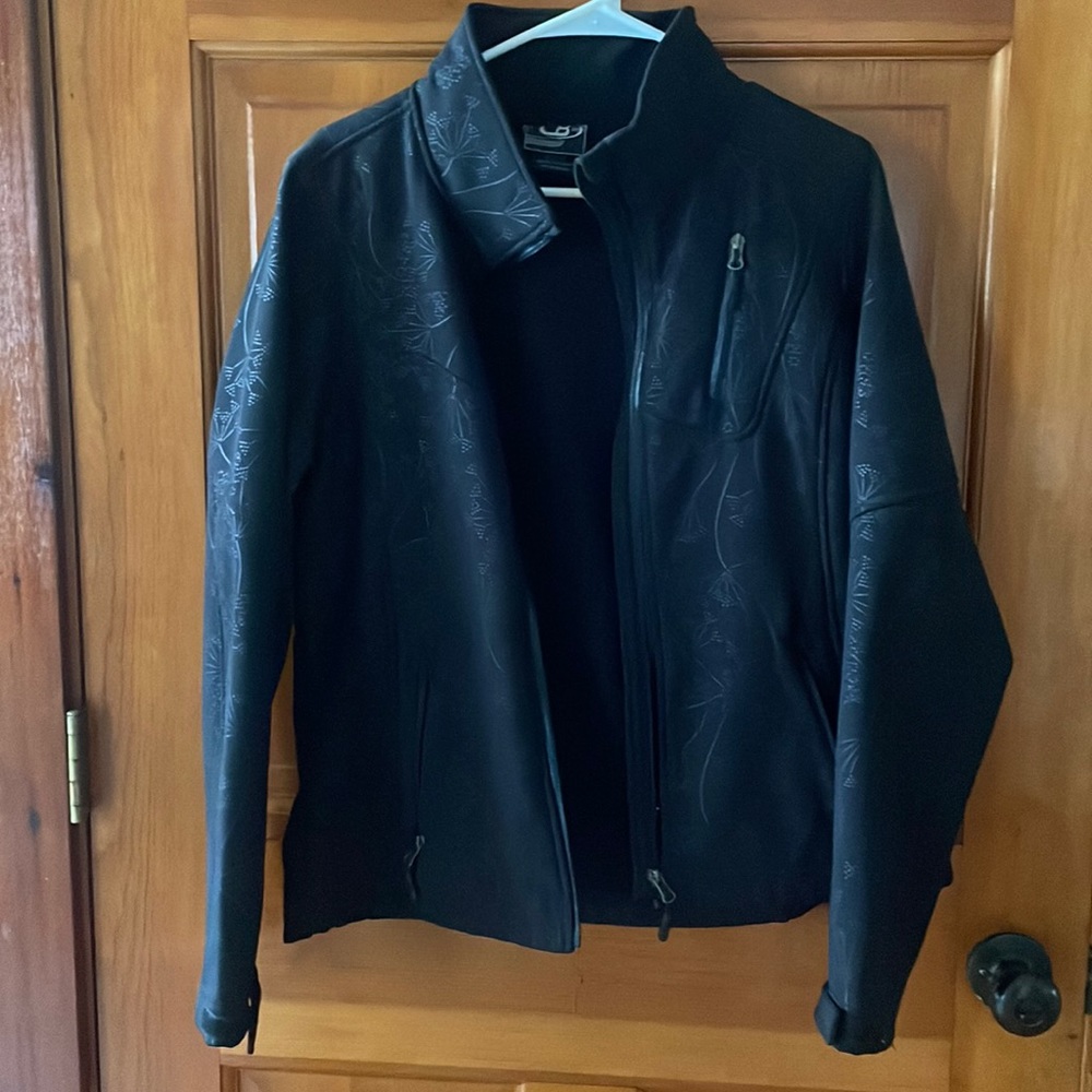 Black Floral Jacket